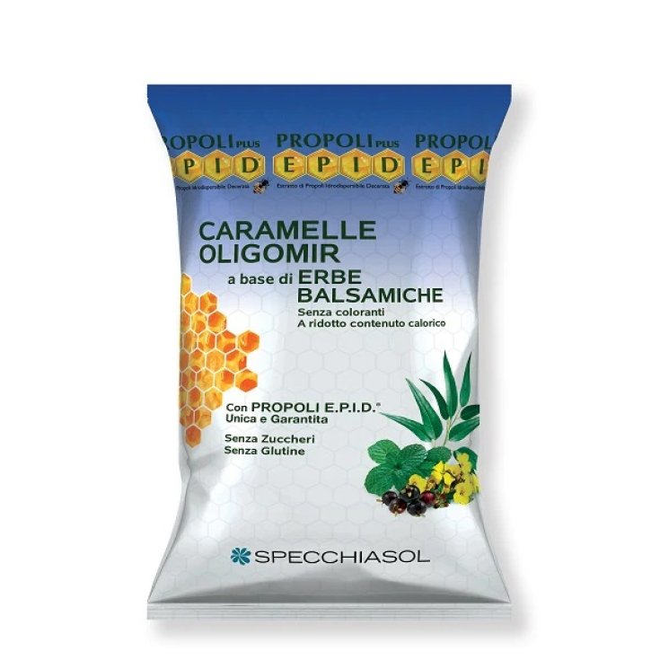 Caramelle Oligomir Balsamiche&nbsp;Propoli E.P.I.D.&reg; Specchiasol 24 Pezzi