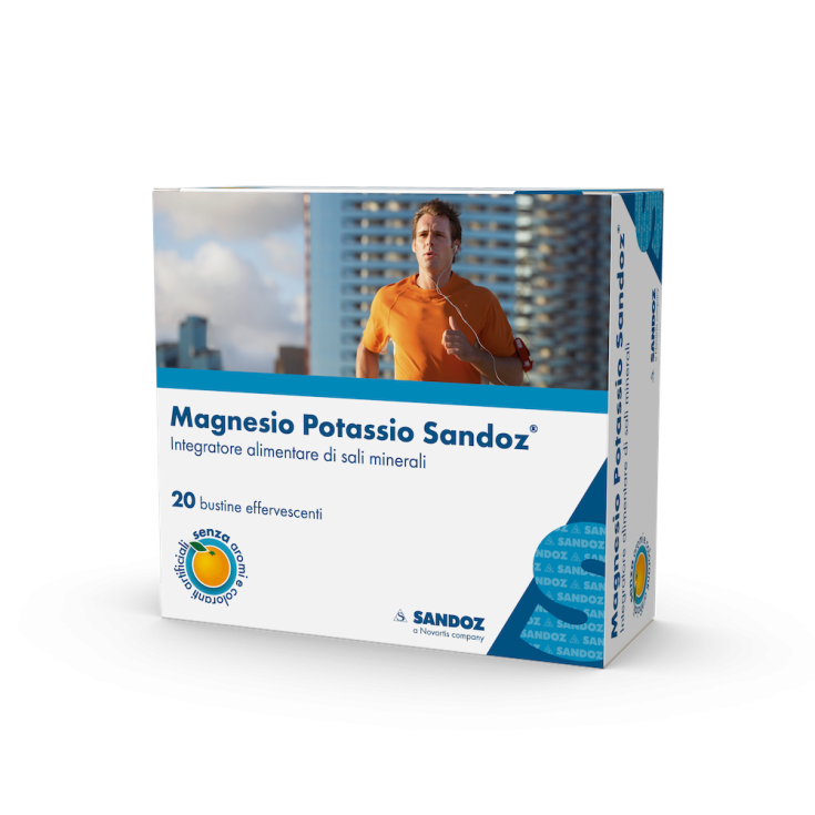 Magnesio Potassio Sandoz&reg; 20 Bustine