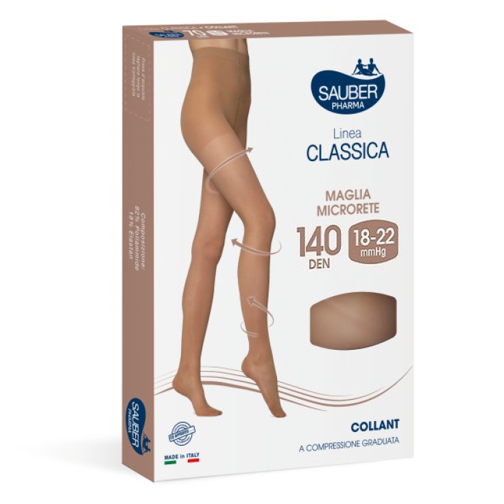 Linea Classica 140D Collant Neutro Tg.5&nbsp;Sauber
