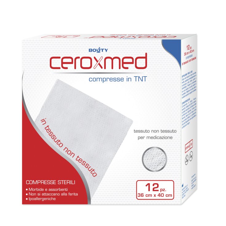 Ceroxmed Compresse In TNT IBSA 12 Compresse Sterili 36x40cm