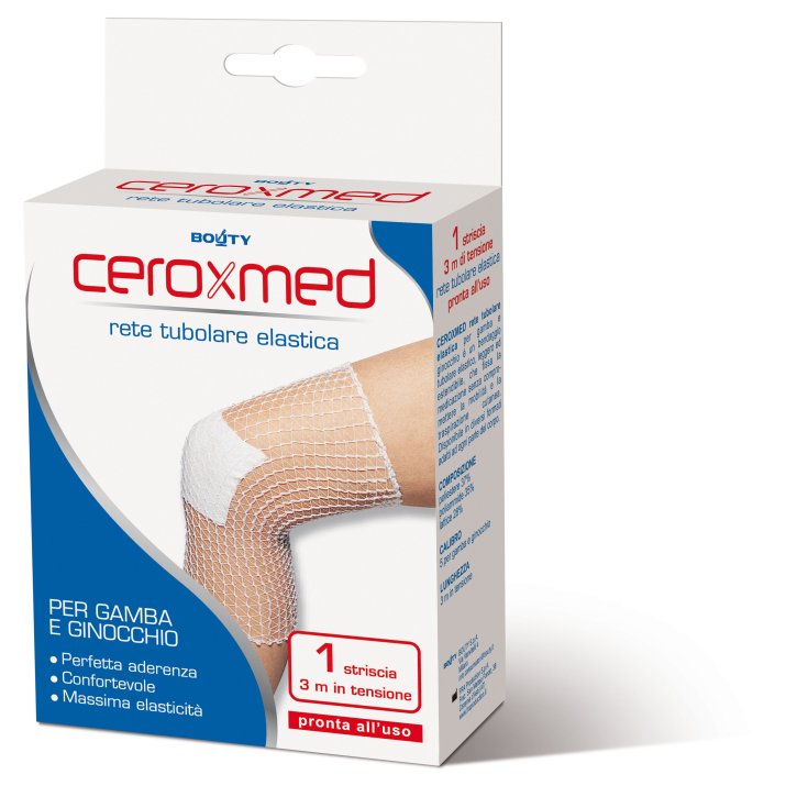Ceroxmed Rete Tubolare Elastica Per Gamba E Ginocchio IBSA 1 Striscia Da 3m