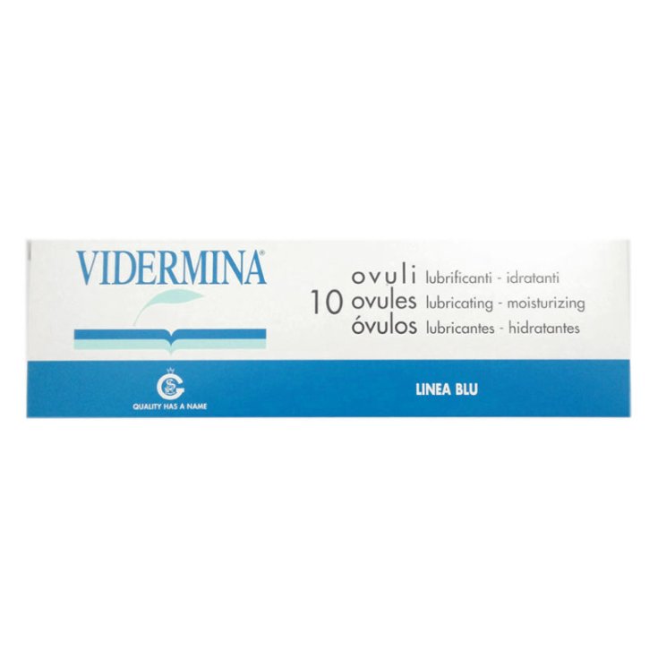 Vidermina&reg; Ovuli Vaginali Lubrificanti 10 Ovuli