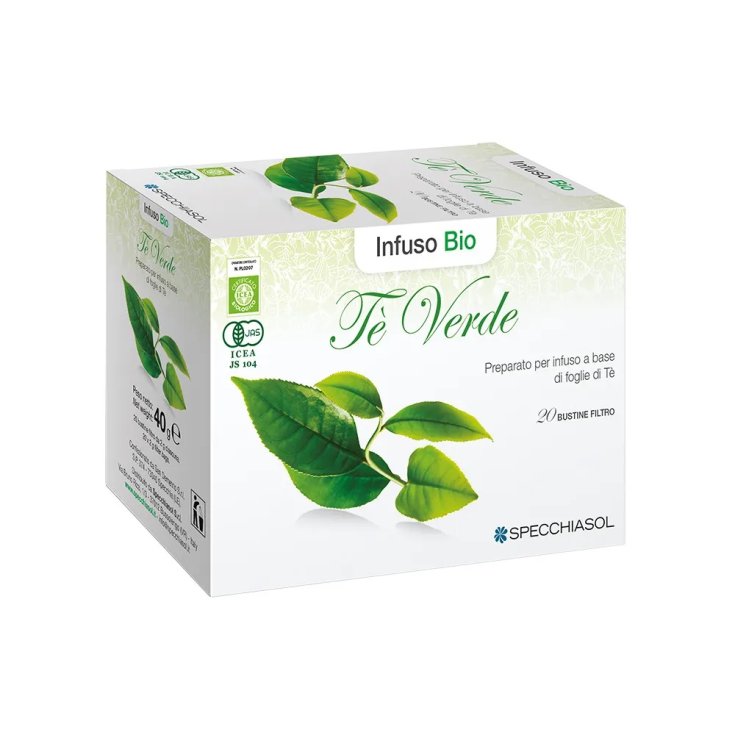 T&egrave; Verde Infuso Bio&nbsp;Specchiasol 20 Bustine