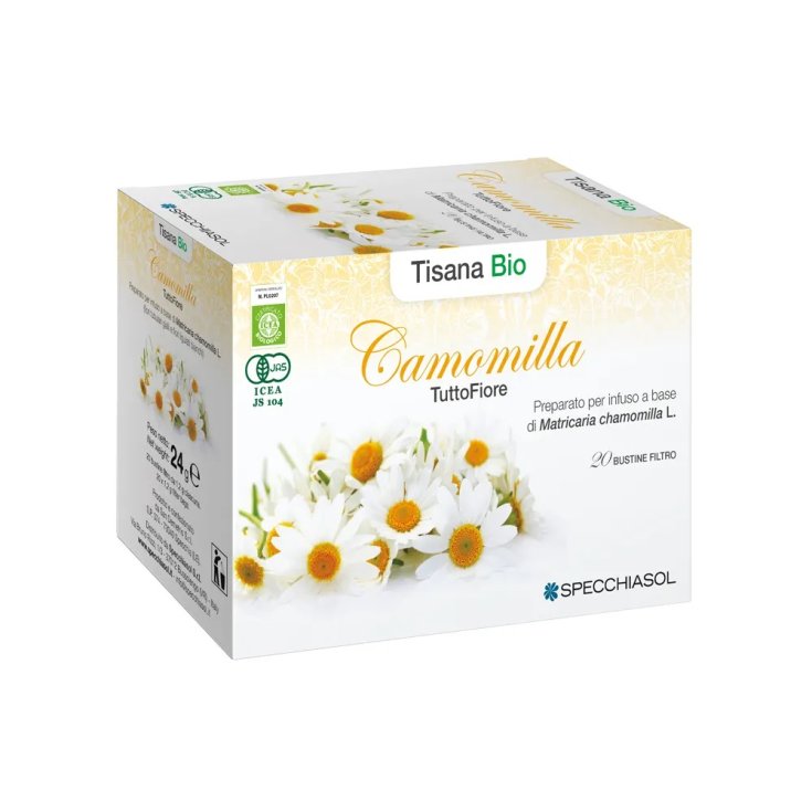 Camomilla Tuttofiore&nbsp;Tisana Bio Specchiasol 20 Bustine Filtro