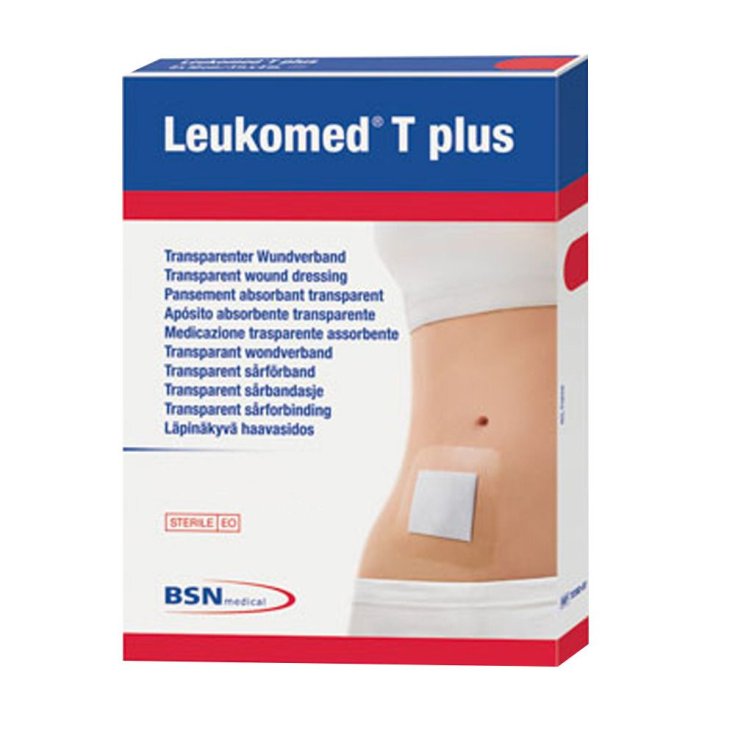 Medicazione&nbsp;Trasparente 10 x 25cm Leukomed T Plus 5 Pezzi