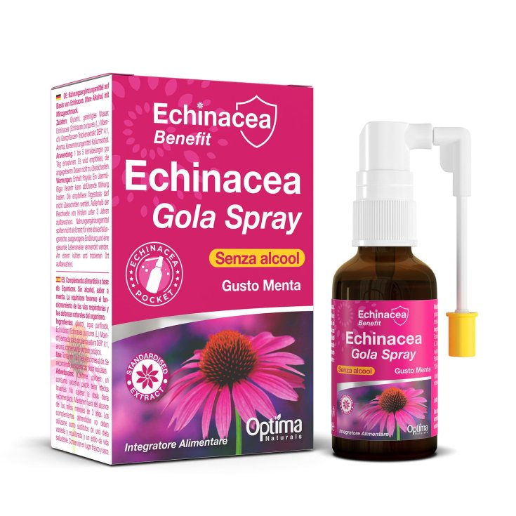 Echinacea Gola Spray Optima Naturals 20ml