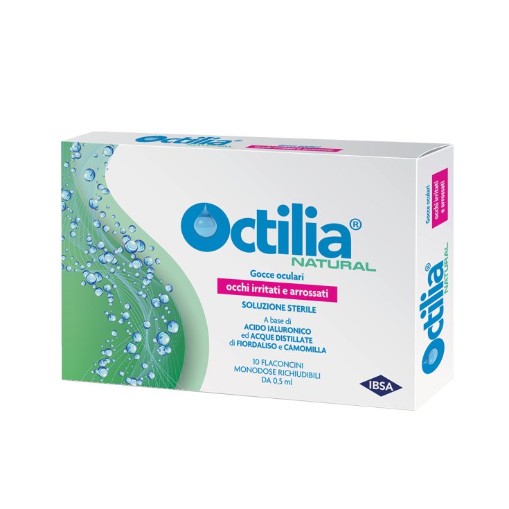 Octilia Natural Gocce Oculari Occhi Irritati E Arrossati IBSA 10 Monodose