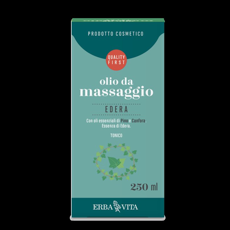Olio Da Massaggio Edera Erba Vita 250ml