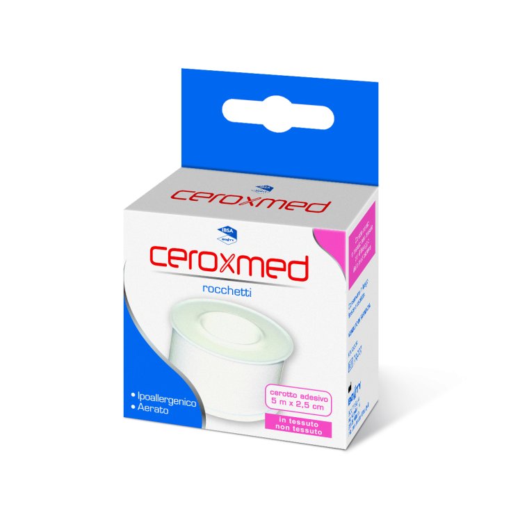 Ceroxmed Cerotto Adesivo In Rocchetto In TNT IBSA 5mx2,5cm