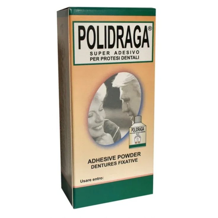 POLIDRAGA&reg; Polvere Adesiva Grande L.F.C. Italia 42g