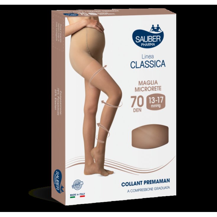 Linea Classica 70D Collant Premaman Neutro&nbsp;Tg.3&nbsp;Sauber