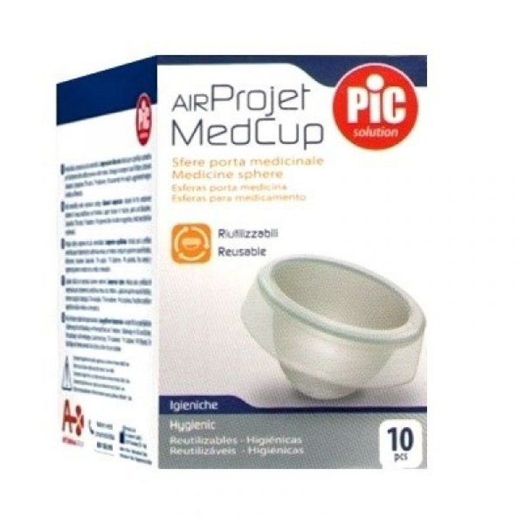 Air Project Medcup Sfere Portamedicinale PIC 10 Pezzi