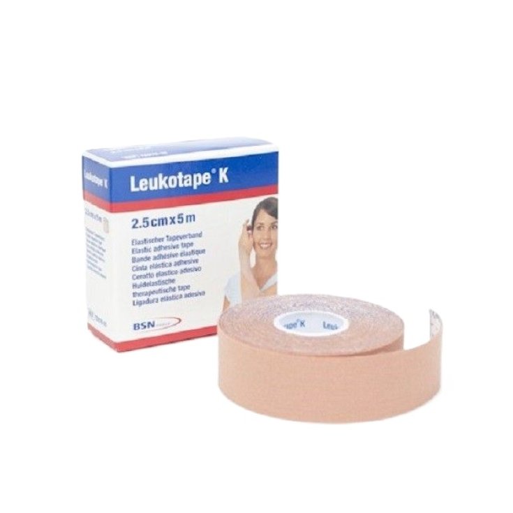 Tape Neuromuscolare Carne 2,5cm x 5m Leukotape K