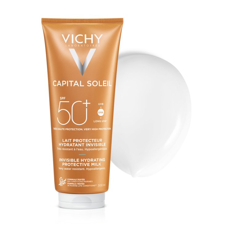 Vichy Capital Soleil Latte idratante fresco - Viso e corpo - Protezione Molto Alta SPF 50+ 300 ml