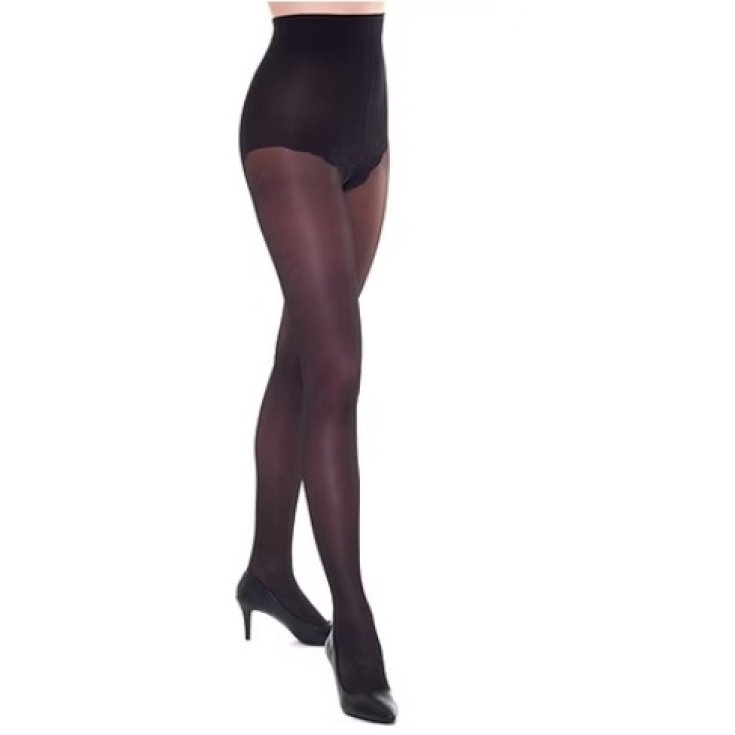 Collant 140 Maglia Liscia Nero 4 Modasana&reg; 1 Paio
