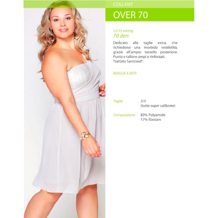 Collant Over 70 Visone Tg.5 Kamìla