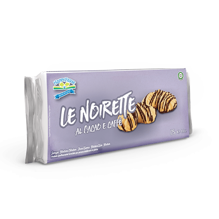 Le Noirette Al Cacao E Caff&egrave; Happy Farm 125g