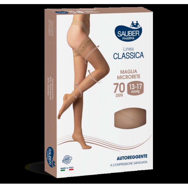 Linea Classica 70D Autoreggente Neutro Tg.2&nbsp;Sauber