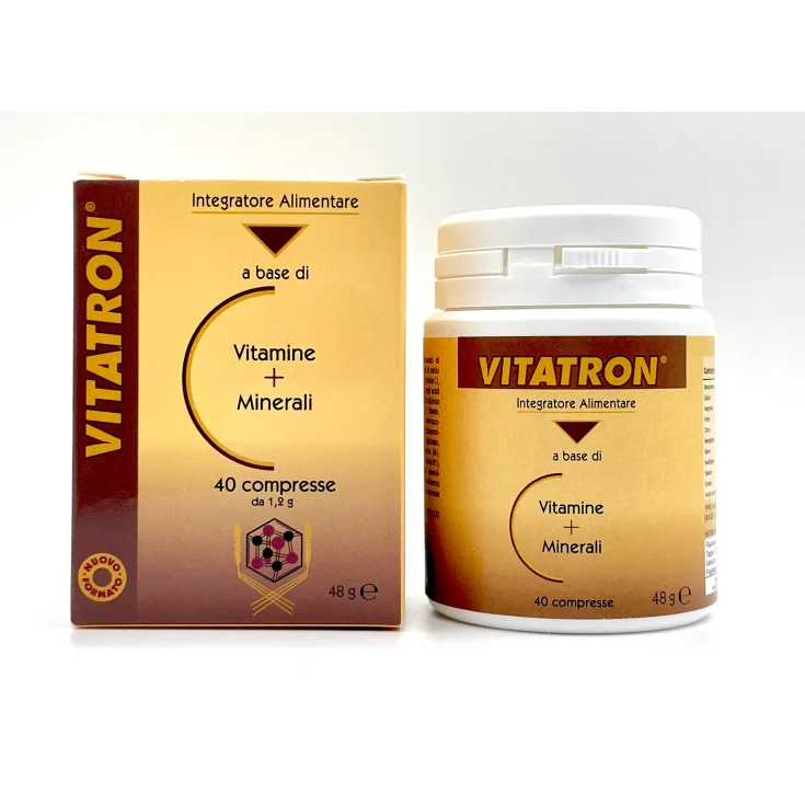 Vitamine + Minerali Vitatron&reg; 40 Compresse