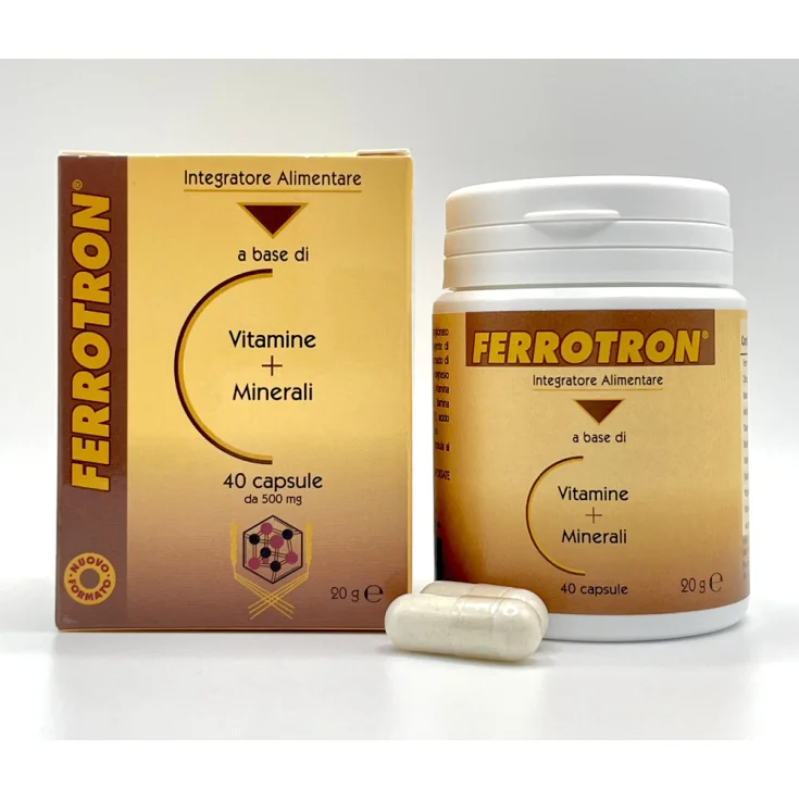 Vitamine + Minerali Ferrotron&reg; 40 Capsule