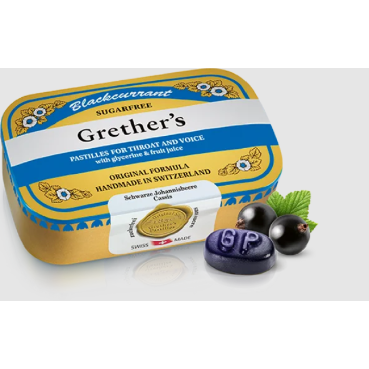 Pastiglie Ribes Nero Gola E Voce Grether's&reg; 110g
