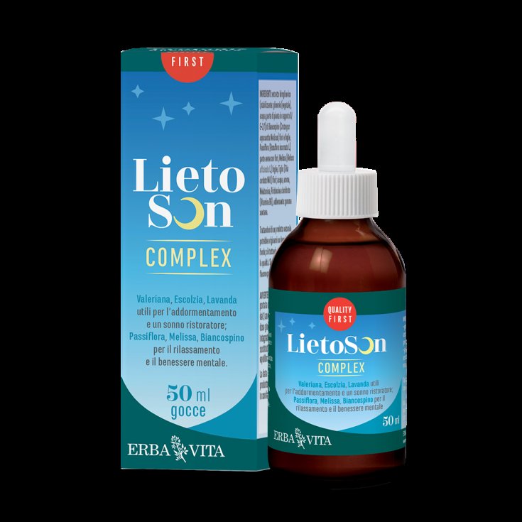 Lieto Son Complex Gocce Erba Vita 50ml