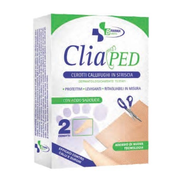Cerotti Callifughi In Striscia CliaPed® 2 Pezzi