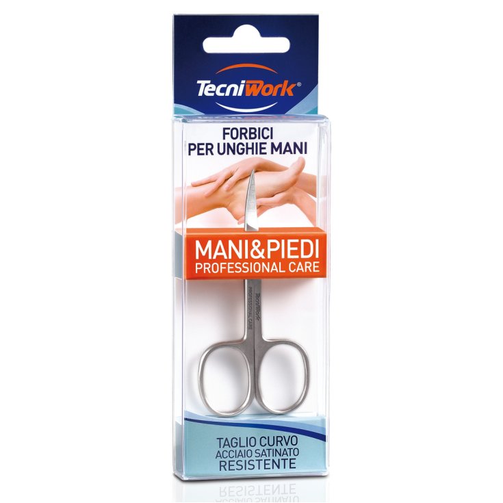 Forbici Unghie Mani Taglio Curvo Tecniwork&reg;