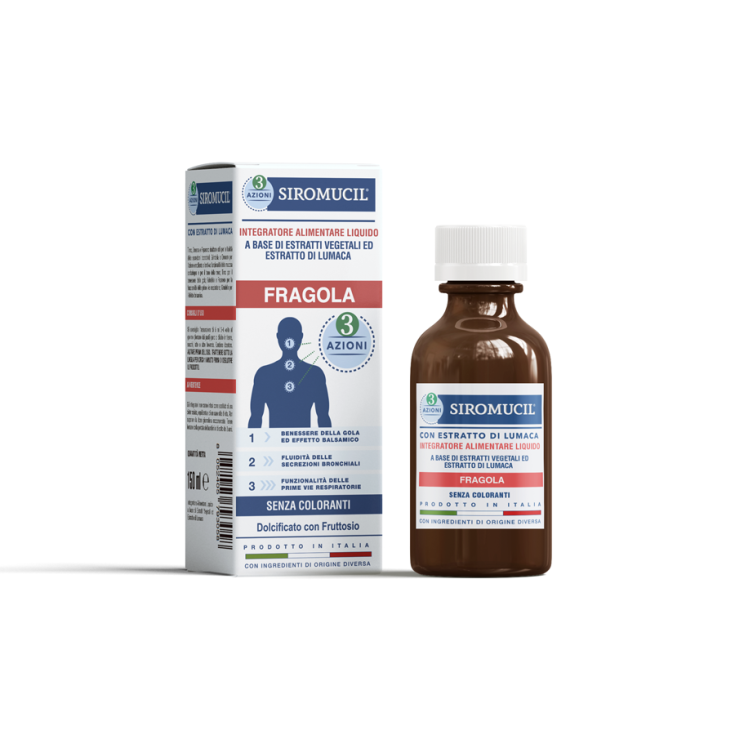 Siromucil 3 Azioni 150ml fragola