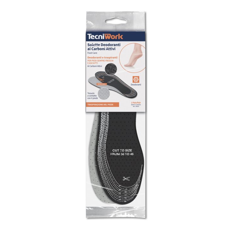 Solette Deodoranti Carboni Attivi Tecniwork&reg; 1 Paio
