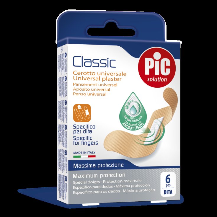 Classic Cerotto Universale per Dita PIC 6 Pezzi