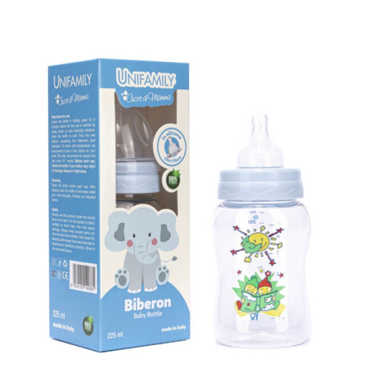 Biberon Silicone Boy Unifamily® 225ml