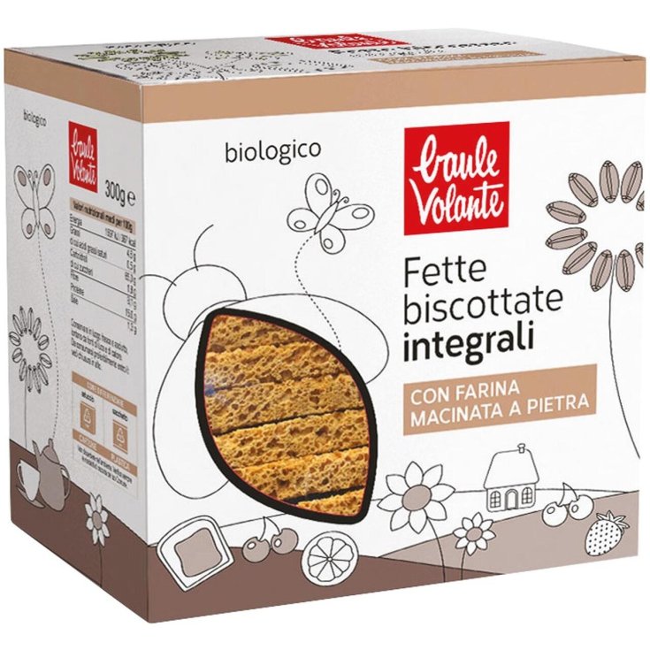 Fette Biscottate Integrali Baule Volante 300g
