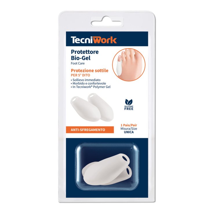 Bio-gel Protezione Sottile Mignolo Tecniwork&reg; 1 Paio