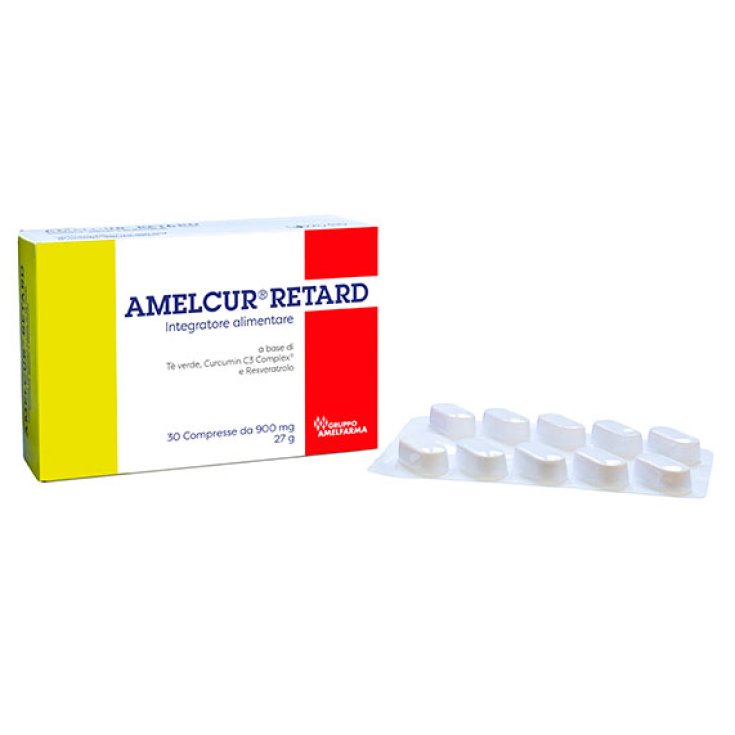 Amelcur&reg; Retard Gruppo Amelfarma 30 Compresse Gastroresistenti