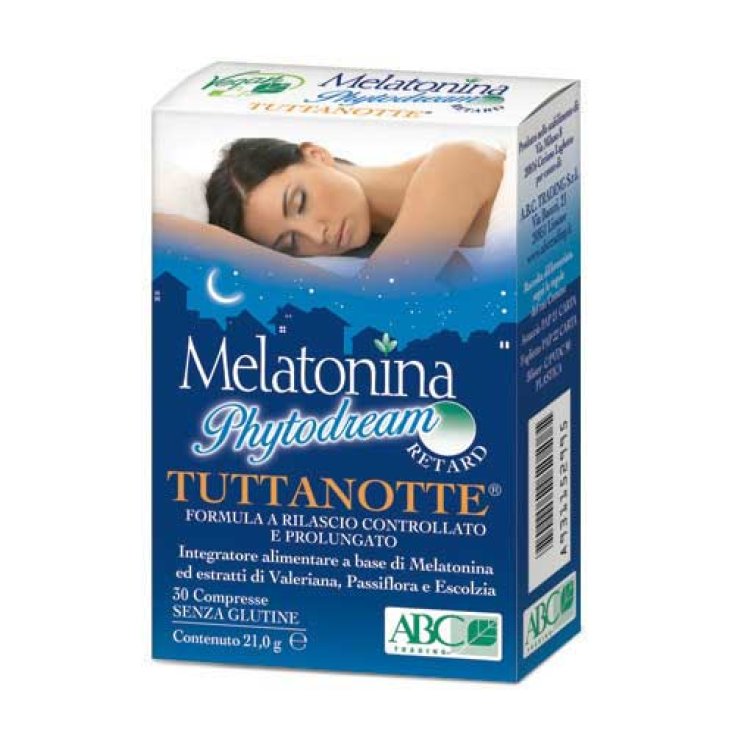Melatonina Phytodream TUTTANOTTE&reg; Retard ABC Trading 30 Compresse