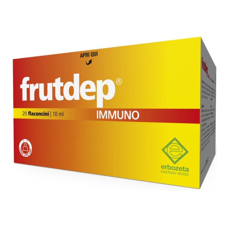 Frutdep&reg; Immuno erbozeta 20 Flaconcini Da 10ml
