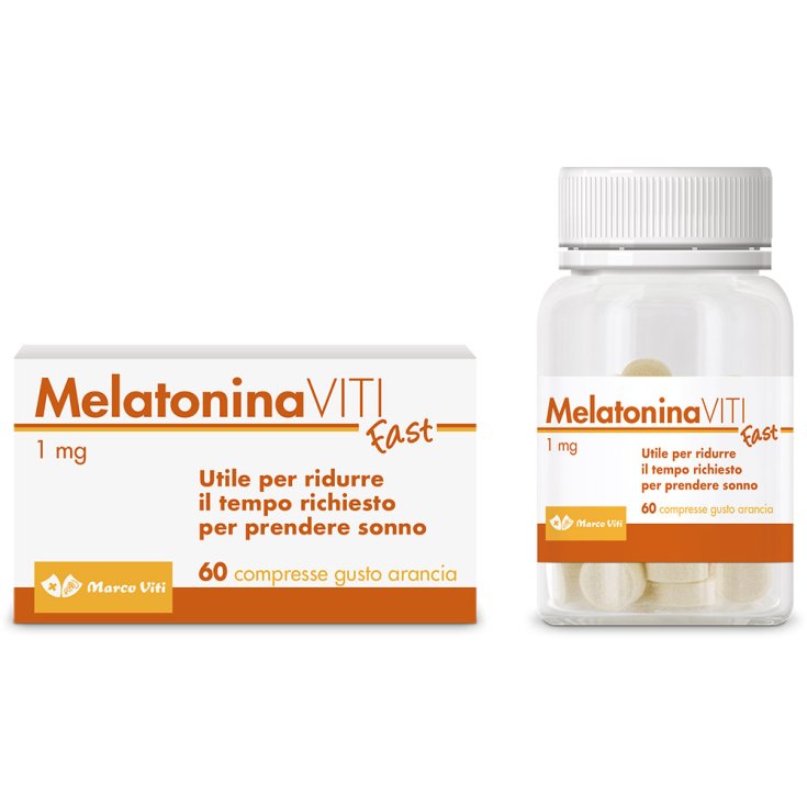 Melatonina VITI Fast 1mg Marco Viti 60 Compresse