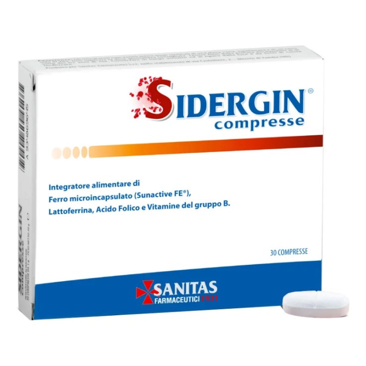 Sidergin&reg; SANITAS 30 Compresse