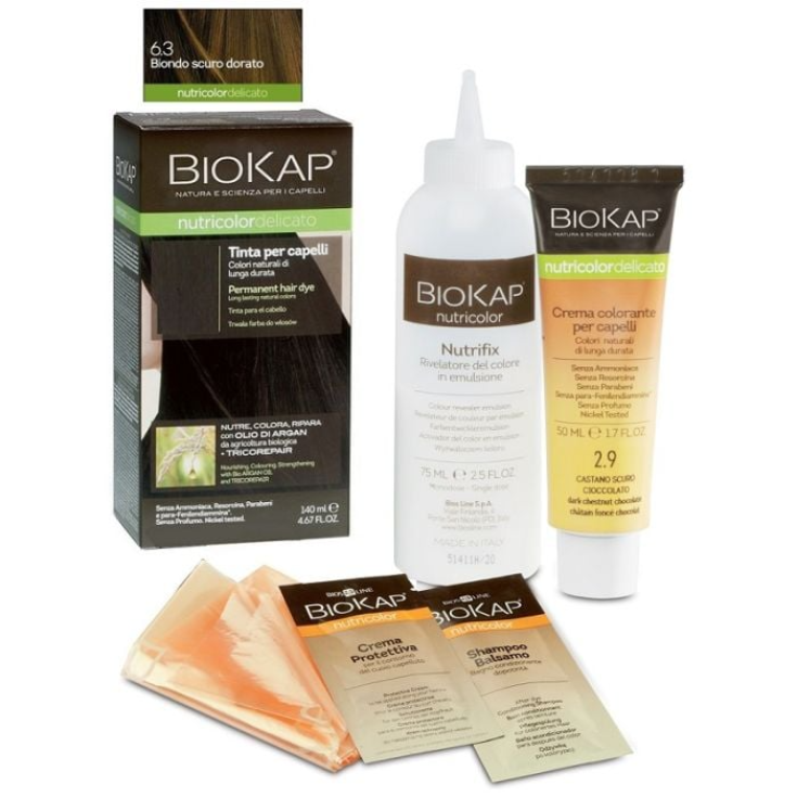Nutricolor Tinta 6.3 Biondo Scuro Dorato BioKap&reg; 140ml