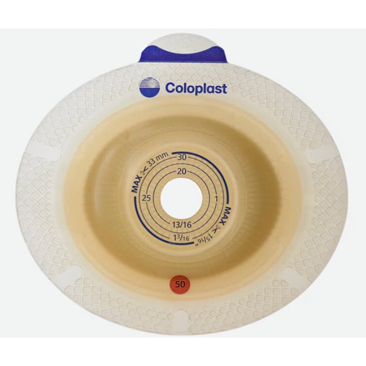 SenSura&nbsp;Convex Light Click Placca 11041 Fl 70mm Fo 15-53mm Coloplast 5 Pezzi