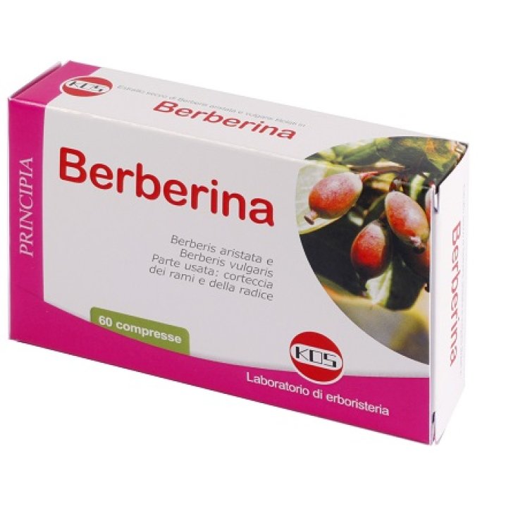 Kos Berberina Estratto Secco Integratore Alimentare 60 Compresse
