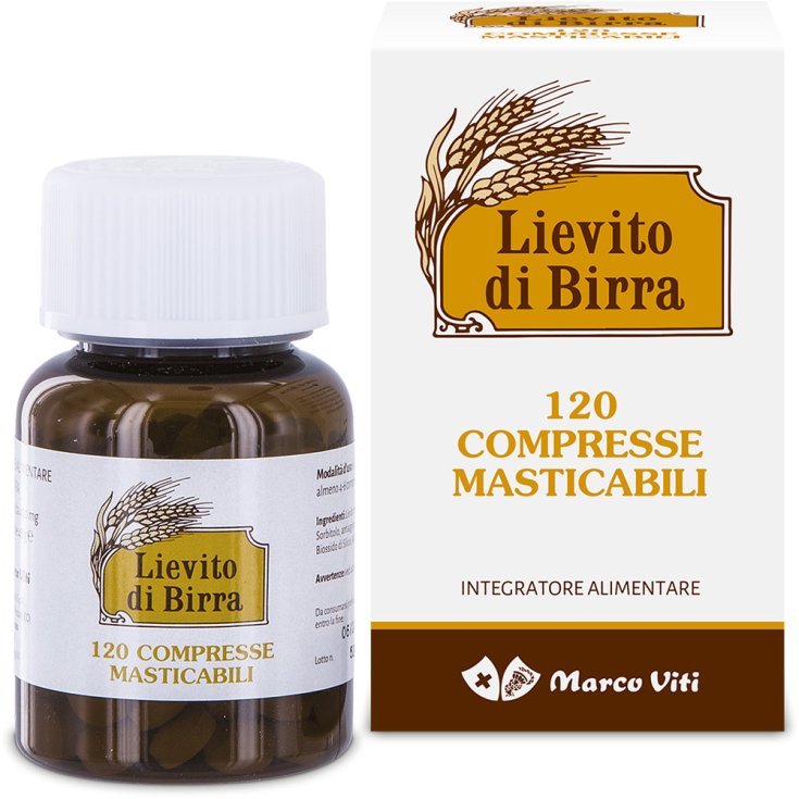 &nbsp;Lievito&nbsp;di Birra Marco Viti 120 Compresse Masticabili