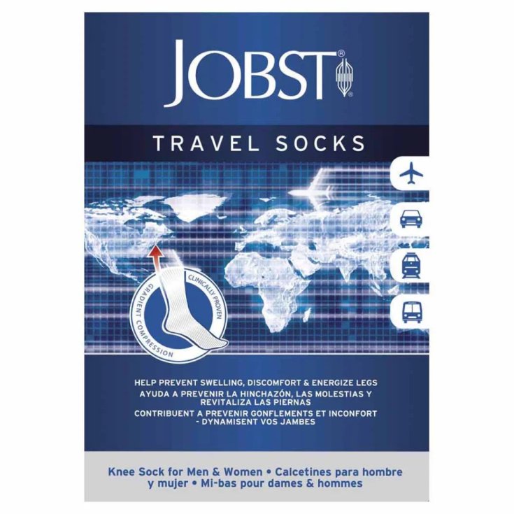 Jobst&reg; Travel Socks Gambaletto Blu S