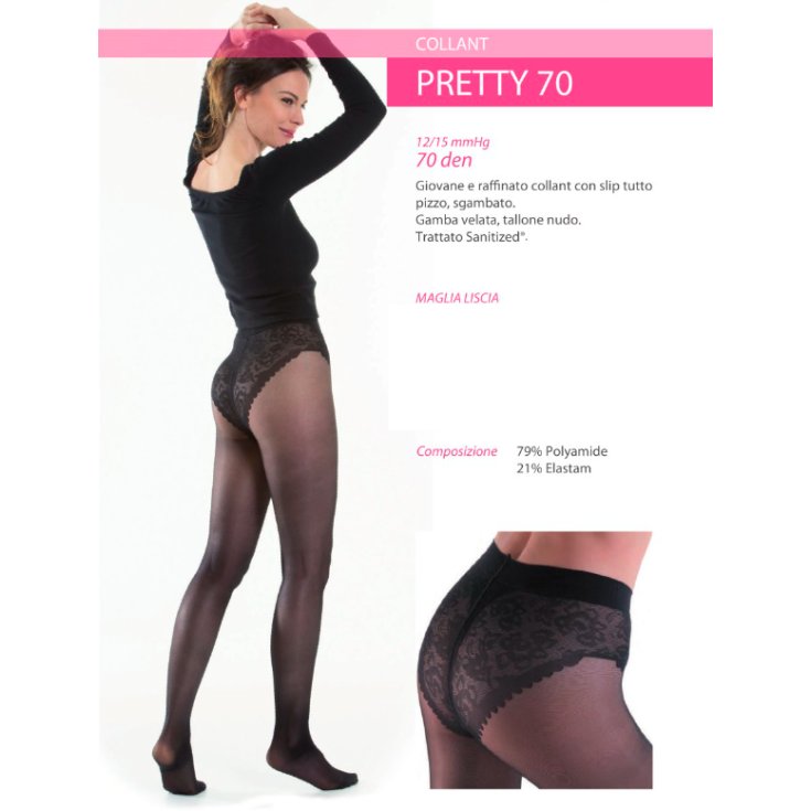 Collant Pretty 70 Miele Tg.1 Kàmila