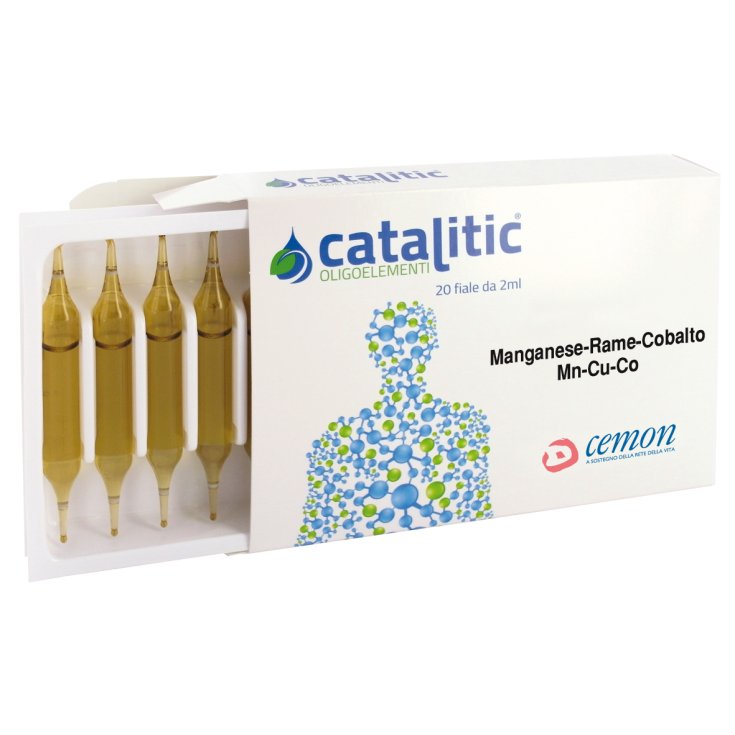 Catalitic Oligoelementi Manganese Rame Cobalto 20 Fiale