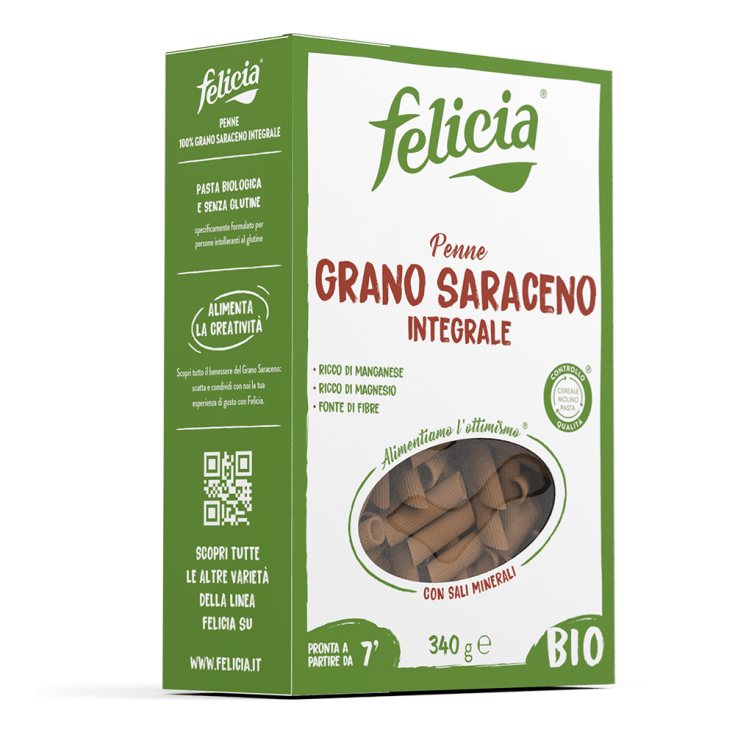 Penne Di Grano Saraceno Integrale Felicia Bio 340g