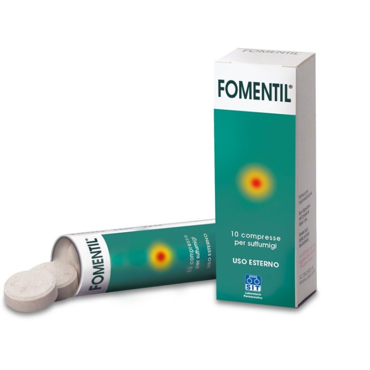 Fomentil SIT Laboratorio Farmaceutico 10 Compresse Per Suffimigi