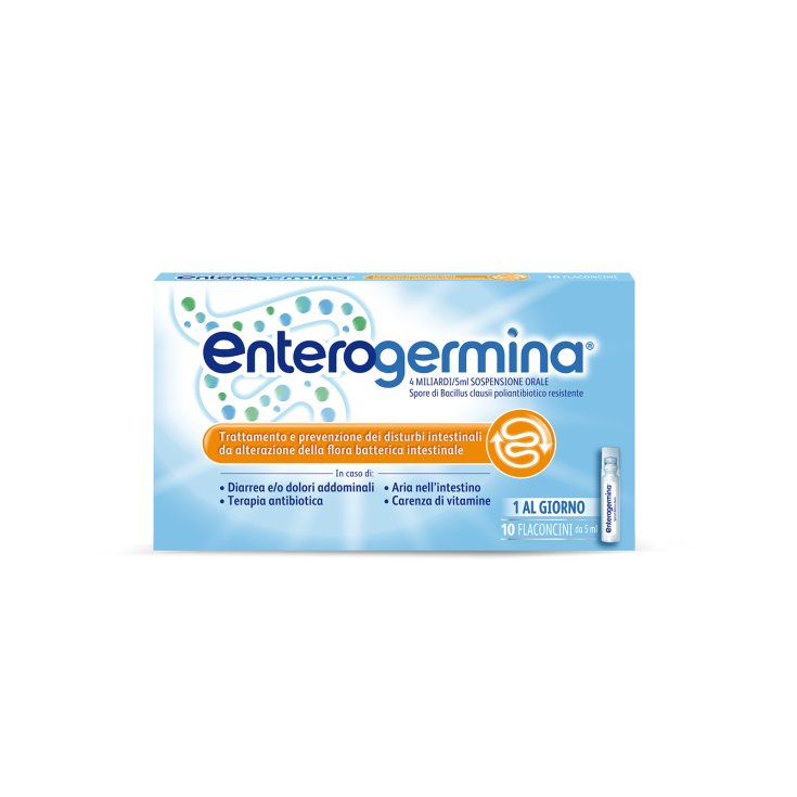 Enterogermina&reg; 4 Miliardi 10 Flaconcini