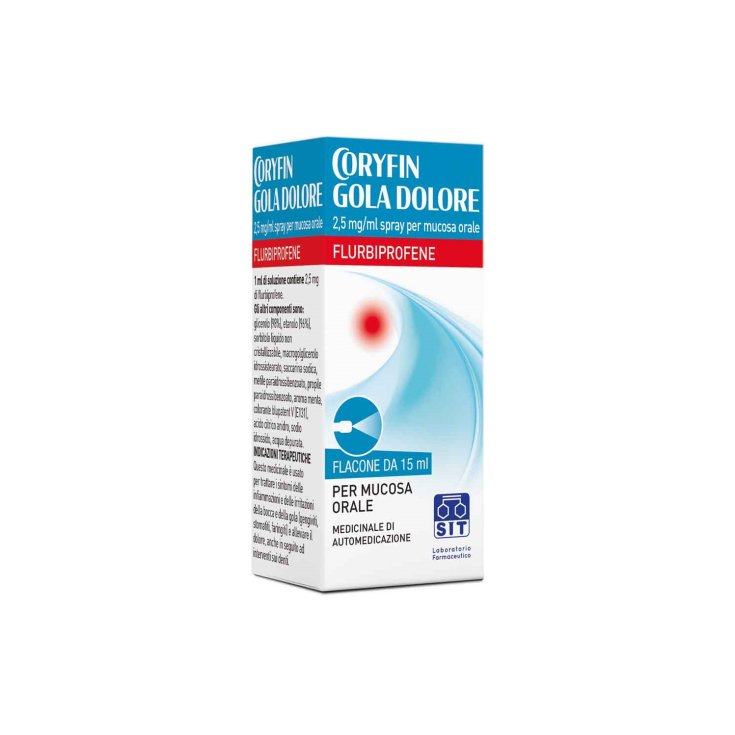 Coryfin&nbsp;Gola Dolore&nbsp;SIT Laboratorio Farmaceutico Spray 15ml